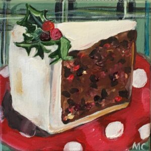 holiday fruit cake greeting card product page