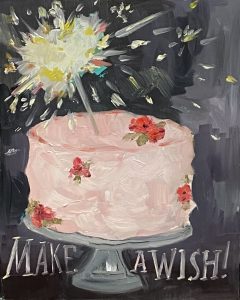 Make a Wish! original birthday card designby Mindy Carpenter, Carpe Diem Papers