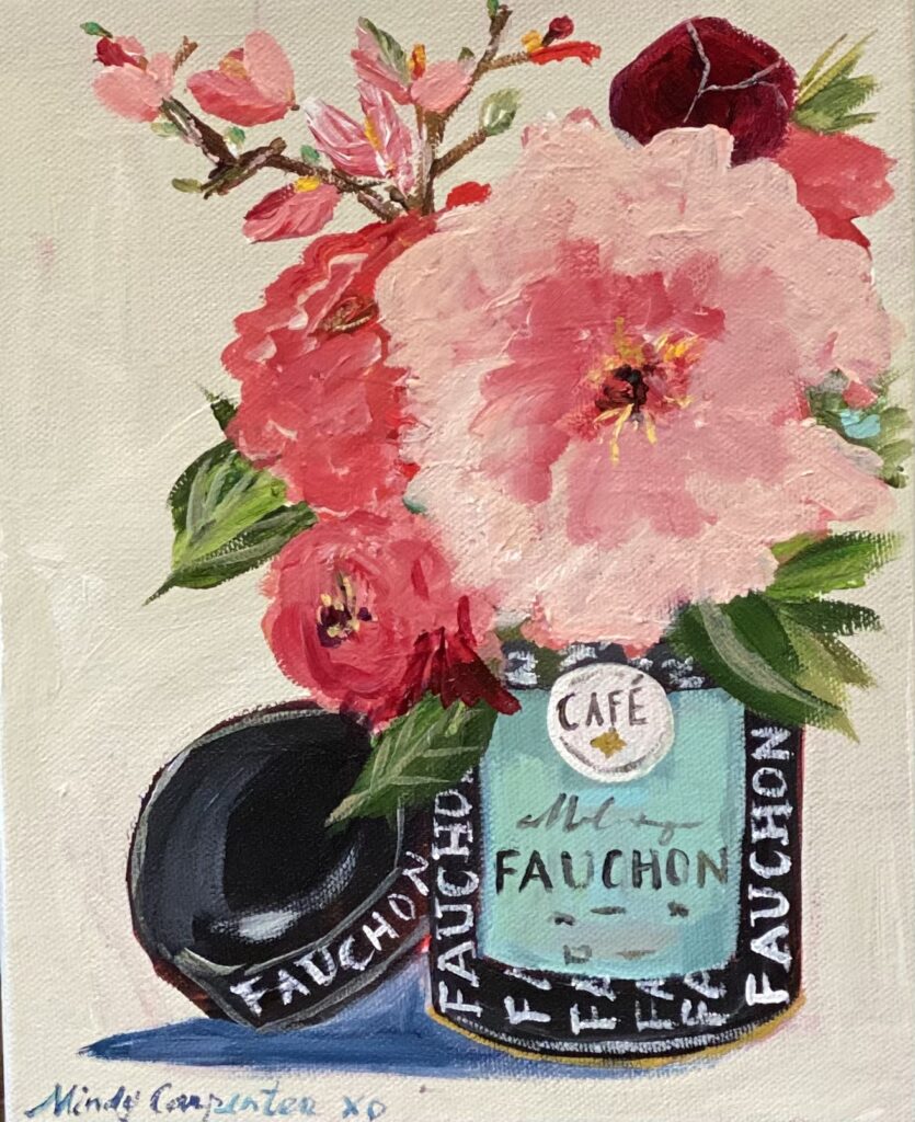 Fauchon Floral greeting card design by Mindy Carpenter