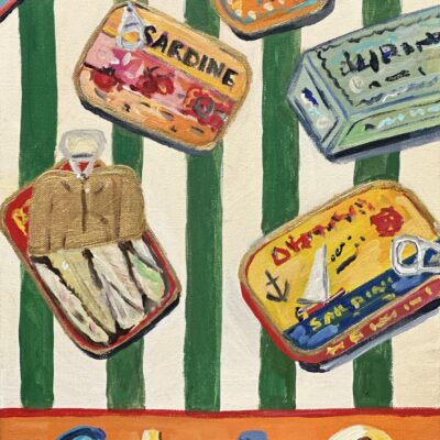 Ciao Stripes Greeting Card